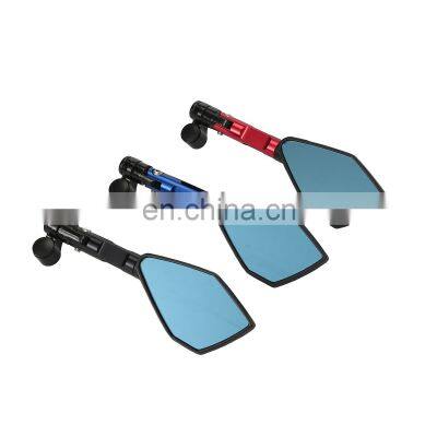 Universal Motorcycle Die Cast Aluminum Rear View Side Mirrors 7/8 22mm Scooter Motorcycle Fitment