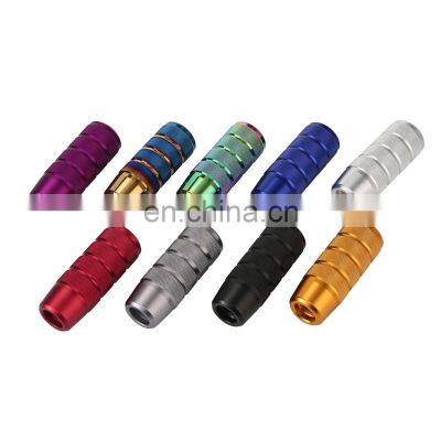 customize Logo Knurled Grip Style Universal Shifter Knob JDM Car CNC Aluminum Manual Gear Shift Knob