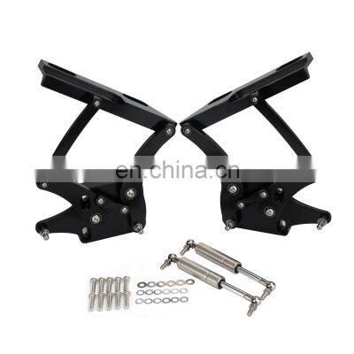 Adjustable Engine Cover Bonnet 1967- 1969 Ford Mustang Aluminum Hood Hinge