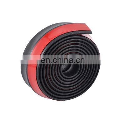 Universal Bumper Protector Bumper Lip Strip Car Side Skirt Car Stickers Car Front Bumper Lip Rubber