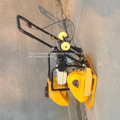 Gasoline powered flat rammer Asphalt compaction rammer with water tank