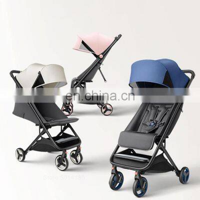 XIAOMI Mitu Portable baby carriage Folding 3 in 1 Baby Stroller 4 Wheels shock absorption trolley High Landscape UPF50 Anti-UV