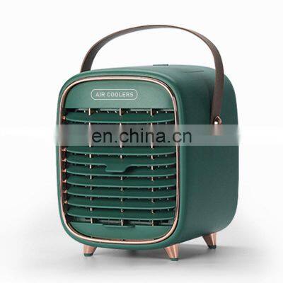 Personal Household Stand Air Conditioner Fan Rechargeable Battery Evaporative Small Air Cooling Portable USB Mini Air Cooler Fan