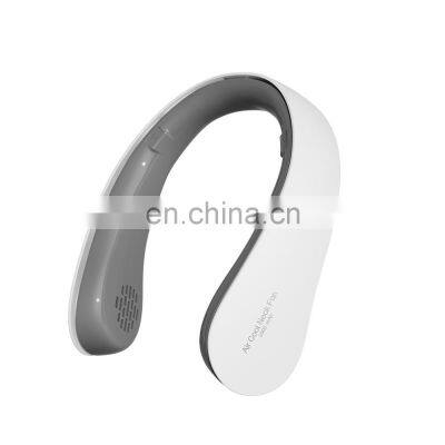 2022 New Arrivals Portable Hanging Rechargeable USB Bladeless Cooling Mini Fan Neck Fan