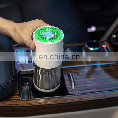 Amazon hot selling Personal Traveling Home Negative Ion True HEPA Filter Portable Cleaner Car Air purifier