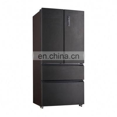 558L Home Kitchen Appliance Big Capacity Frost Free French Door Stainless Fridge