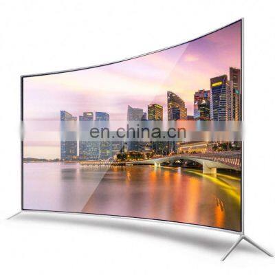 Wall Mount Frameless Dolby Vision 8K Curved Television 55