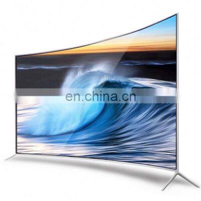Plastic Base Plastic Frame Lcd 8K 65 Inch Smart Tv 4K Hd Curved