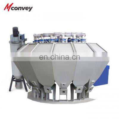 New arrival Multi-head Scale for powder High Quality PVC Additives powder batching dosing mixing for injection machine