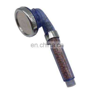 Amazon Hot Item Factory Price Shower Head Filter 3 Spray Setting Ionic Hand Held Shower Filter