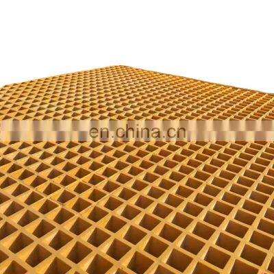 High Strength Anti Slip Fiberglass Reinforced Plastic Grate FRP Molded Grating for Walking