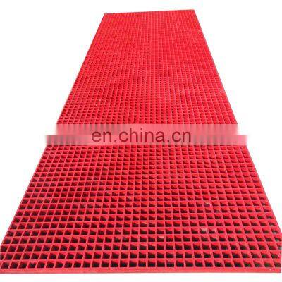 Molded Fiberglass Reinforced Plastic (FRP) Square Mesh Molded Grating