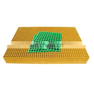 38MM Square Mesh OEM High Strength Anti-slip FRP Molded Grating