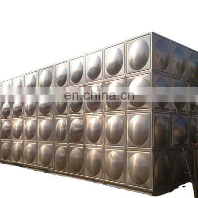 500m3 Welding Stainless Steel Tank SS304/316 drinking Pressed Steel Sectional Water Tank