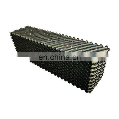 Vertical Flow Media 305mm/610mm Oblique Wave PP PVC Cooling Tower Fill
