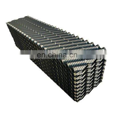 Cross-flow PVC filler for cooling tower filling Cooling tower infill film media