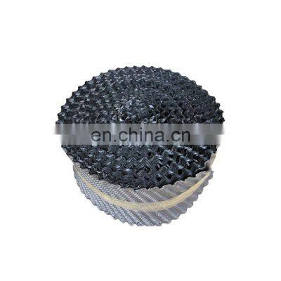 PP PVC 200mm 225mm 240mm 250mm 300mm round cooling tower filler cooling tower fill sheet