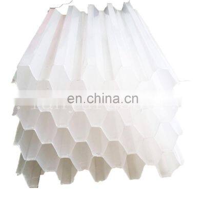 Factory hot sale Tube Settler for water treatment PVC Inclined Pipe Packing