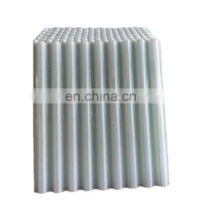 Anti corrosion PP PVC FRP Material tube settler / 1*1.5m PP lamella clarifier tube settlers media