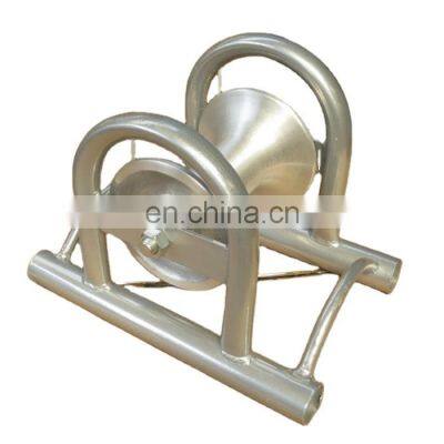 Best selling heavy duty ground different types electrical customized cable pulling roller