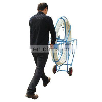 13mm x 305m fibreglass fish conduit cable push rod detectable duct rodder