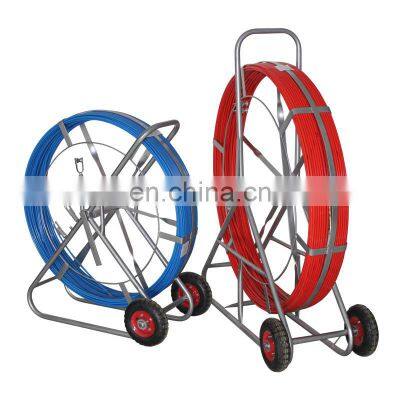 bule color 13mm*300m fiberglass duct rodder with high quality reasonable price