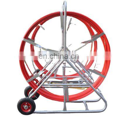 300m Fiberglass Cable Guide Roller 14mm FRP fish tape / fiberglass cable snakes duct rodder