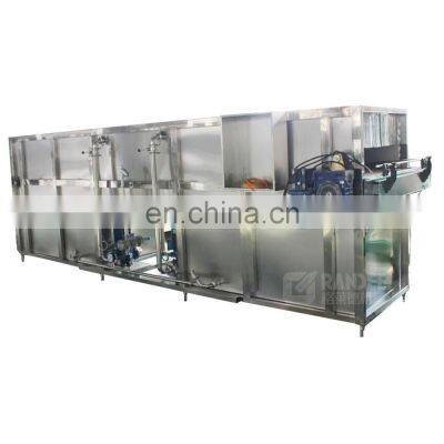 Automatic beer juice soda water carbonated drink continuous spraying warming tunnel machine warmer cooling tunnel
