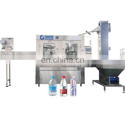 Full Set Complete Plastic Small Bottle Drinking Mineral Water Filling Machine
