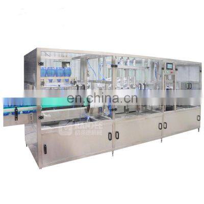 10 litres pure water filling line 3 in 1 water overflow liquid filling nozzle equipment 7 liter bottle water filling machine
