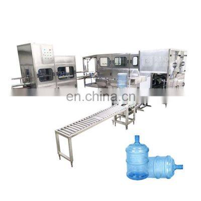 300BPH automatic 5 gallon water filling machine / 19L 20L bottling equipment for low price