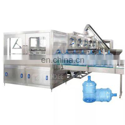 600BPH 5 gallon water bottle barrel filling machine capping sealing machine