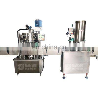 Soda water canning machine bottling plant tin can filling machine small can carbonated soft drinks production line