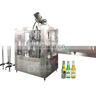 BGF6-6-1 automatic 350ml 500ml glass bottle small beer filling machine