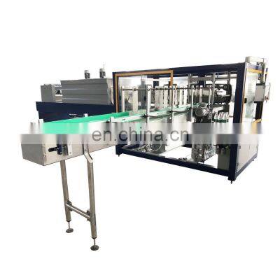 Automatic Heating Shrink Wrapping Machine / Wrapper Pet bottle PE film heat tunnel