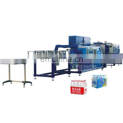 One piece single roll heat thermal shrink film overlap packing colorful automatic wrapping packaging machine sleeve wrapper