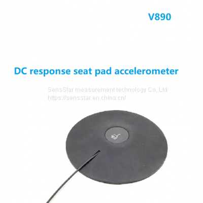 V890 NVH DC response seat pad accelerometer,vibration sensor