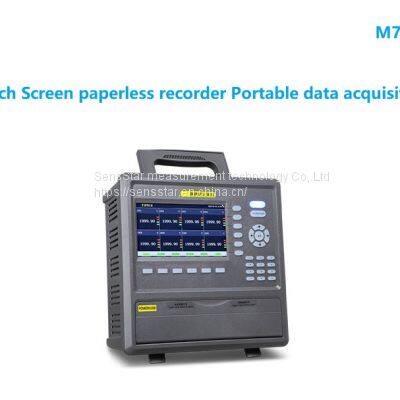 Multi channel M70 portable paperless recorder,Portable data acquisition systems