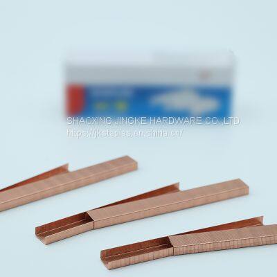 Factory produce 26/6 office staples in Copper wires