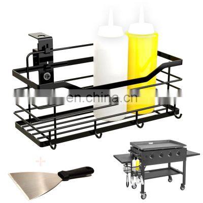 Removable Griddle & BBQ Caddy Organizer For 17