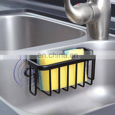 sponge drain holder Sink Sponge Holder Brush Holder Sink Storage Organizer Caddy Kitchen Sink Suction Holder for Sponges