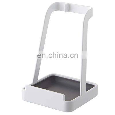 Hot Sale Cabinet Pot Lid Holder Multipurpose Spatula Pad Spoon Rest Holder Durable Lid Stand For Ipad Utensils in Kitchen
