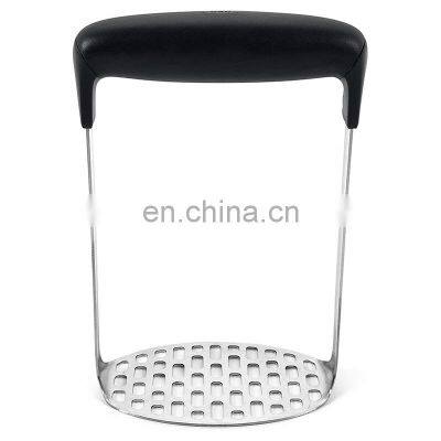 Good Grips Stainless Steel Smooth Potato Masher Amazon hot sale Mashed potato mixer Fruit and vegetable tools