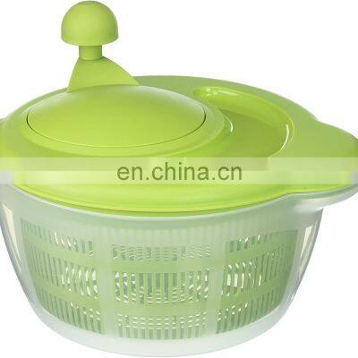 Large Salad Spinner with Drain and Bowl, Lettuce Spinner Vegetable Dryer Fruit Washer