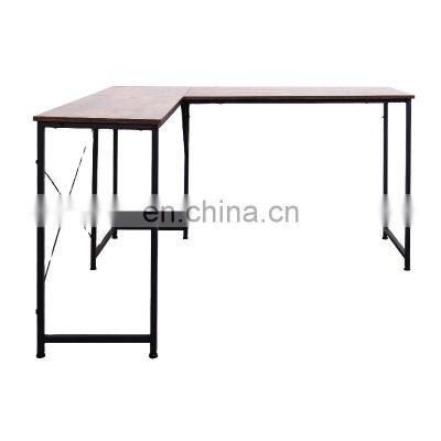 New Arrival Contemporary L shape Stable Detachable Computer Stand Home Office Writing Table Study Desks
