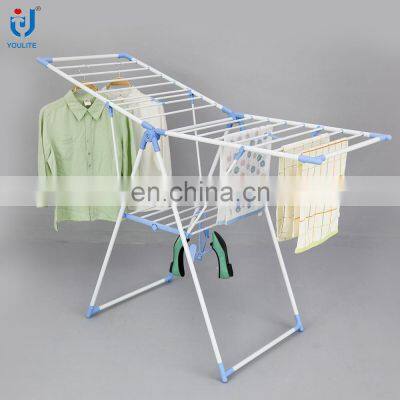 Good Quality Low Price simple hanging clothes shelves display rack