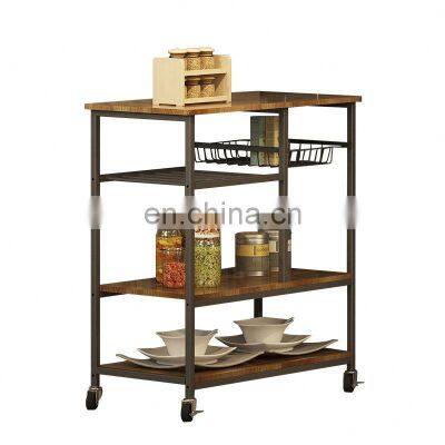 Luxury Nice Mobile Kitchen Cart Island Trolley