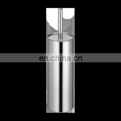 Toilet Brush with Holder, powder coating, Matt w. fingerprint proof Stainless Steel Toilet Brush set