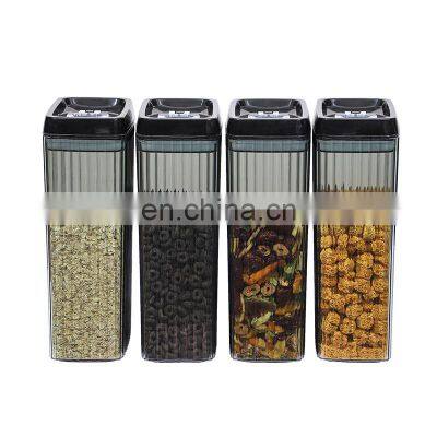 4pcs cereal containers BPA Free kitchen storage containers with Lids Airtight for Pantry Flour & Spaghetti & Sugar