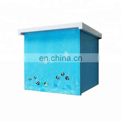 New Creative Collapsible Foldable Clothes Toiletries Waterproof wall mural bathroom storage cabinet box basket